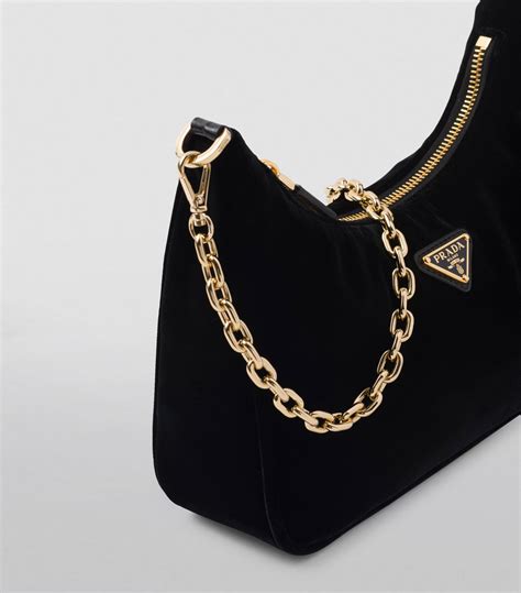 prada velvet shoulder bag price|prada original bags prices.